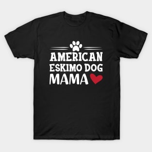 American Eskimo dog mama T-Shirt